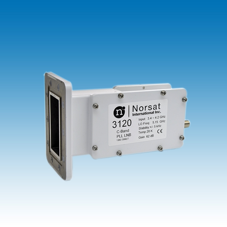 諾賽特NORSAT-3120 (PLL)C波段高頻頭，衛星高頻頭，C波段抗5G幹擾高頻頭